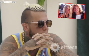 Alex Caniggia sorprendió al  contar cómo se conocieron Mariana Nannis y Claudio Paul, sus padres: "Fue en..."
