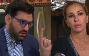 Analia Franchín explotó contra Damián Betular en Masterchef, la revancha