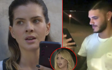 La furiosa reacción de la China Súarez al enterarse que Icardi le mostró los chats a Wanda: "Estalló y..."