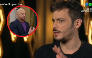 La furia de Tomás Fonzi cuando Germán Martitegui no le aprobó el plato en Masterchef