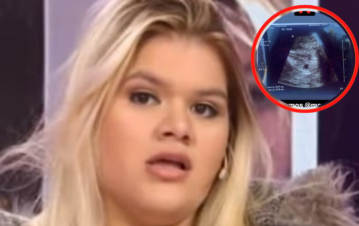 Morena Rial y su novio, El Maxi, mostraron la ecografía de su hijo: "Te amamos"