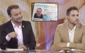 Luis Ventura mostró el documento en Socios del espectáculo y un dato sorprendió a todo el mundo: "El es..."