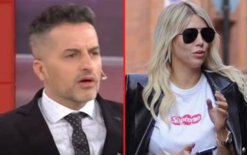 La picante propuesta que le hizo Wanda Nara a De Brito para contar su historia