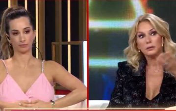El escandaloso video de la pelea de Yanina Latorre contra Estefi Berardi por el romance de Tini y De Paul: “Respétame”