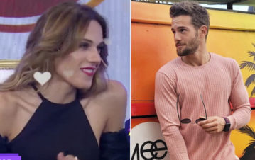 Mariana Genesio Peña se levantó al notero de Socios en pleno reportaje: las fotos de Tomy Diaz Cueto, el periodista-galán