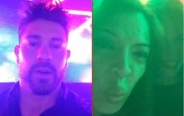 La escandalosa pelea de Lizy Tagliani y Leo Alturria en un boliche tras su polémica separación