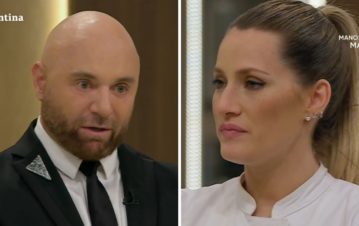 El inesperado cruce de Mica Viciconte y Germán Martitegui en la final de Masterchef