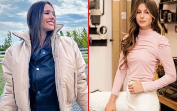 Cuál fue el mensaje que le envió Pampita a Delfina, la hija de Roberto García Moritán y Milagros Brito, en su debut como modelo