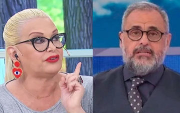 La picante "chicana" de Carmen Barbieri a Jorge Rial por su separación de Romina Pereiro