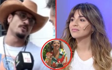 Juariu criticó a Daniel Osvaldo tras el descargo de su ex y advirtió a Gianinna Maradona