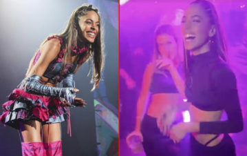 El video de la fiesta privada de Tini Stoessel en un boliche lleno de famosos