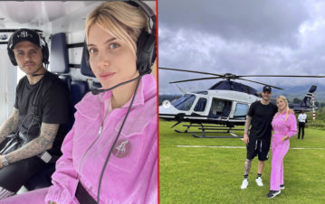 Las fotos de Wanda Nara y Mauro Icardi en su viaje a África para festejar su octavo aniversario