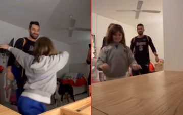 La reacción de Esperanza, la hija de Sabrina Rojas, al ver el increíble regalo que le hizo el Tucu López