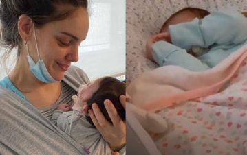 La emoción de Maca Paz al recibir el alta de Abril, luego de tres meses de internación: “¡Bienvenida a casa!”