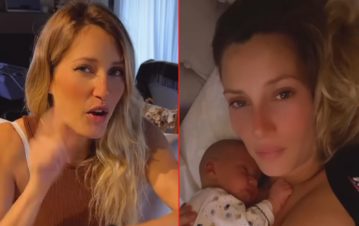 Mica Viciconte reveló que ama hacer cuando no tiene a Luca, su hijo, en brazos