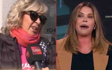 Georgina Barbarossa le respondió a Nazarena Vélez y la destrozó