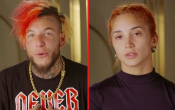 La fuerte pelea de Alex Caniggia y Melody Luz que terminó en llanto y enojo