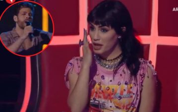La reacción de Lali al ver a uno de los participantes de La Voz: "Sos muy..."