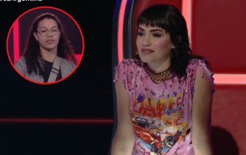 La reacción de Lali por la decisión de un participante en La Voz