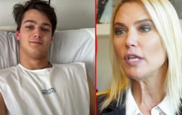 Por qué el hijo de Valeria Mazza perdió 6 kilos tras la operación en la mandíbula