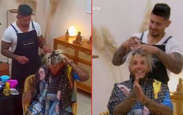 Alex Caniggia deslumbró a sus compañeros con un cambio de look "sanguinario" en El Hotel de los Famosos: "Soy un..."