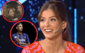 La China Suárez mostró el video cantando antes "de que L-Gante naciera" y ardieron las redes