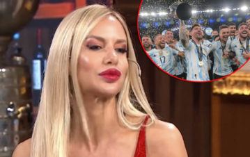 Luciana Salazar habló de su supuesto novio de la Selección Argentina: “Estoy bien con…”