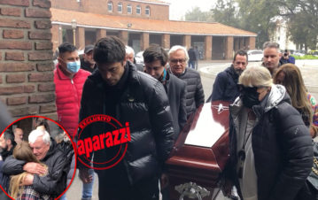 El último adiós a Cacho Fontana en el Cementerio de la Chacarita