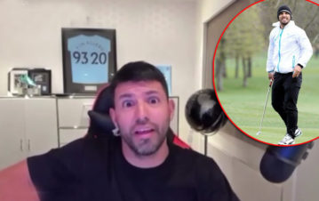 El Kun Agüero estalló de furia porque no lo dejaron jugar al golf en Buenos Aires: “No voy más a…”