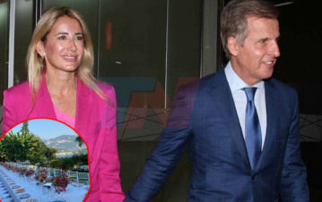 Las fotos de la previa del lujoso casamiento de Martín Redrado y Lulú Sanguinetti en Italia