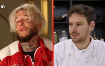 La broma de Alex Caniggia al cocinero Juan que terminó en guerra de comida en El Hotel de los Famosos