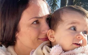 Paula Chaves encontró al motoquero súper héroe que salvó a su hija y realizó un emocionante pedido