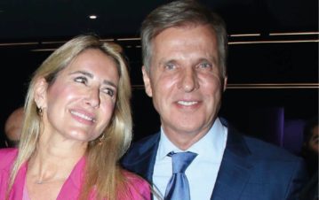 Las fotos del lujoso vestido que eligió Lulú Sanguinetti para casarse con Martín Redrado