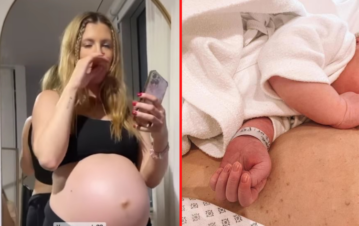 ¡Que felicidad! Nació Ari, la hija de Stephi Demner y Guido Pella, y hay fotos