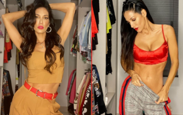 Cómo es el lujoso vestidor de Silvina Escudero en su mansión del country