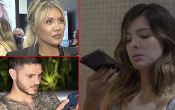 Que dice el mensaje que la China Suárez le mandó a Icardi sobre su separación de Wanda