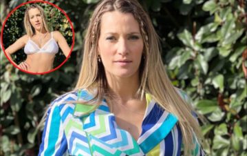 Mica Viciconte posó en lencería y mostró su cuerpo a 3 meses de ser mamá de Luca