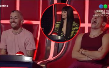 La fuerte acusación de Lali a un jurado en La Voz