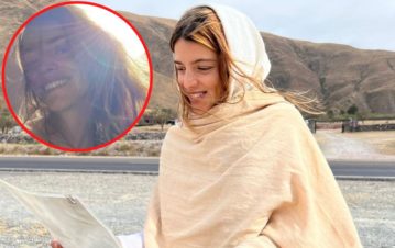 La primera foto de Calu Rivero tras confirmar su embarazo de Aíto de la Rúa