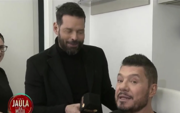 Marcelo Tinelli mostró su camarín y contó los secretos de su nuevo look