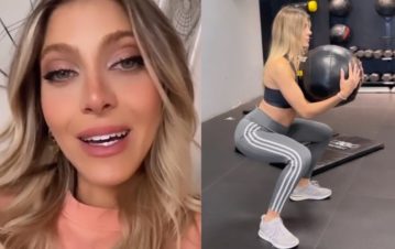 Cande Ruggeri se defendió de la ola de críticas  por entrenar embarazada de 4 meses: “Hay gente con…”