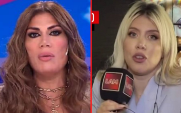 Flor de la V criticó a Wanda Nara por trabajar en la Argentina: "No protagoniza. Esto es por su necesidad de..."