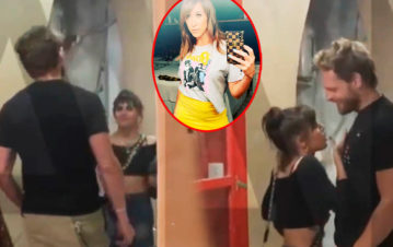 El escandaloso video de Soledad Bayona muerta de celos por Mario Guerci y Valeria Archimó