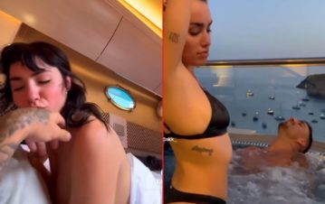 El romántico video de Lali Espósito y Rels B: "¿Cómo dormiste bebé?"