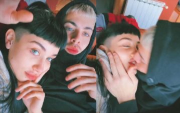 ¡Inesperado! El polémico gesto del novio de María Becerra contra Rusherking