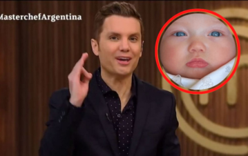 La tierna foto que publicó Santiago del Moro de su hija Santa: tiene cuatro meses y...