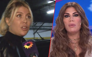 Wanda Nara disparó contra Flor de la V tras acusarla de dejar un mes a sus hijos