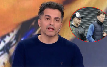 Angel De Brito se enojó y contestó a las versiones de separación de su pareja