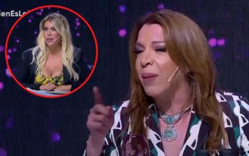 El palazo de Wanda Nara a Lizy Tagliani en Quién es la máscara: "Sos una..."