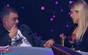 El piropo de Wanda Nara que puso incómodo a Moldavsky en Quién es la máscara